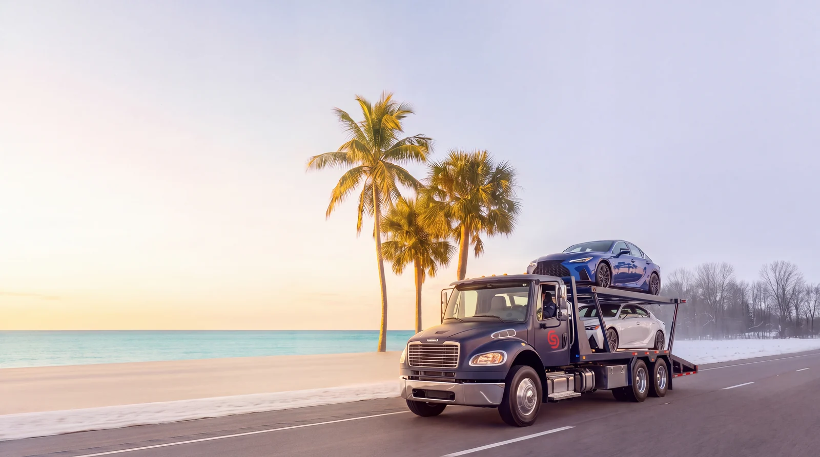 snowbird car shipping Florida Arizona seasonal transport